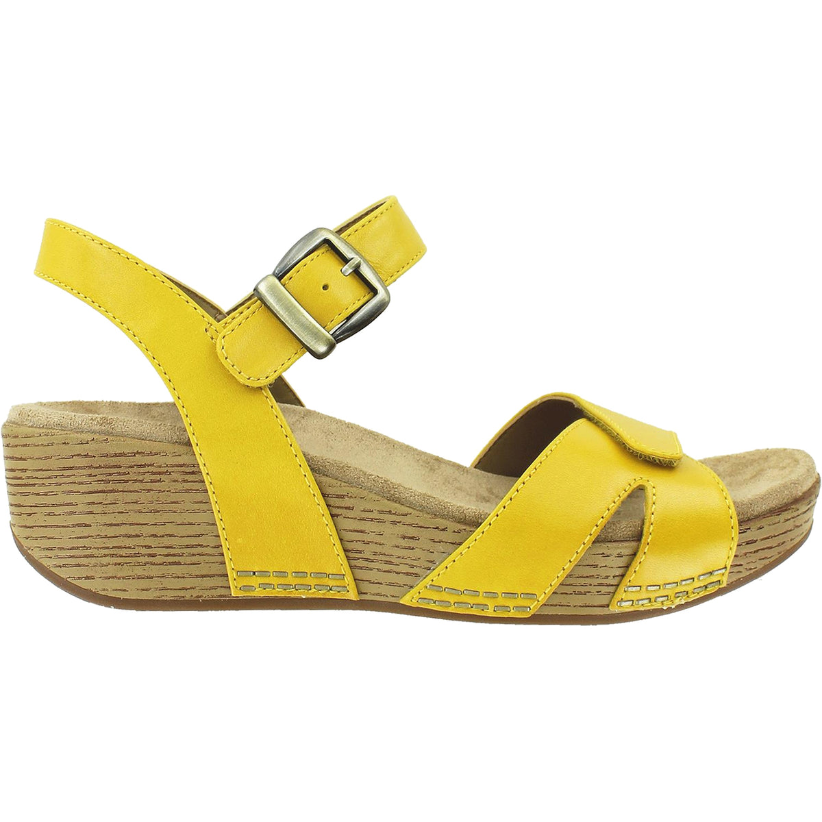 sirene Sequel træk uld over øjnene Dansko Laurie Yellow | Women's Sandals | Footwear etc.