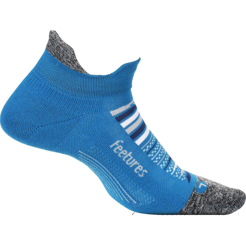 Unisex Feetures Elite Ultra Light No Show Tab Socks Maui Blue