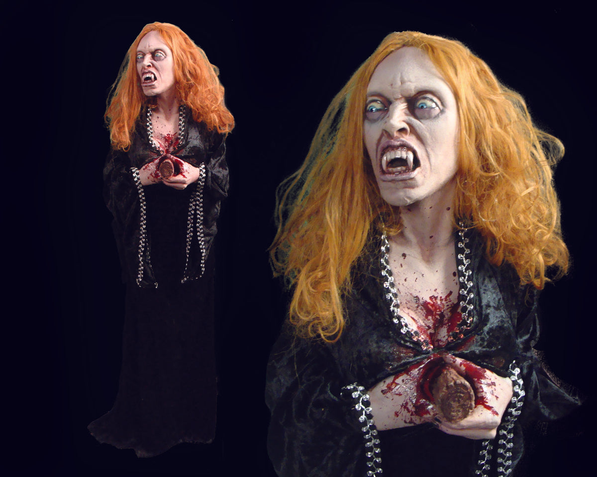 Female Vampire Halloween Prop Staked the | Blood Thirsty – Distortions