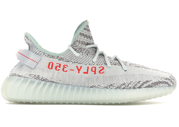 blue tint yeezy sole