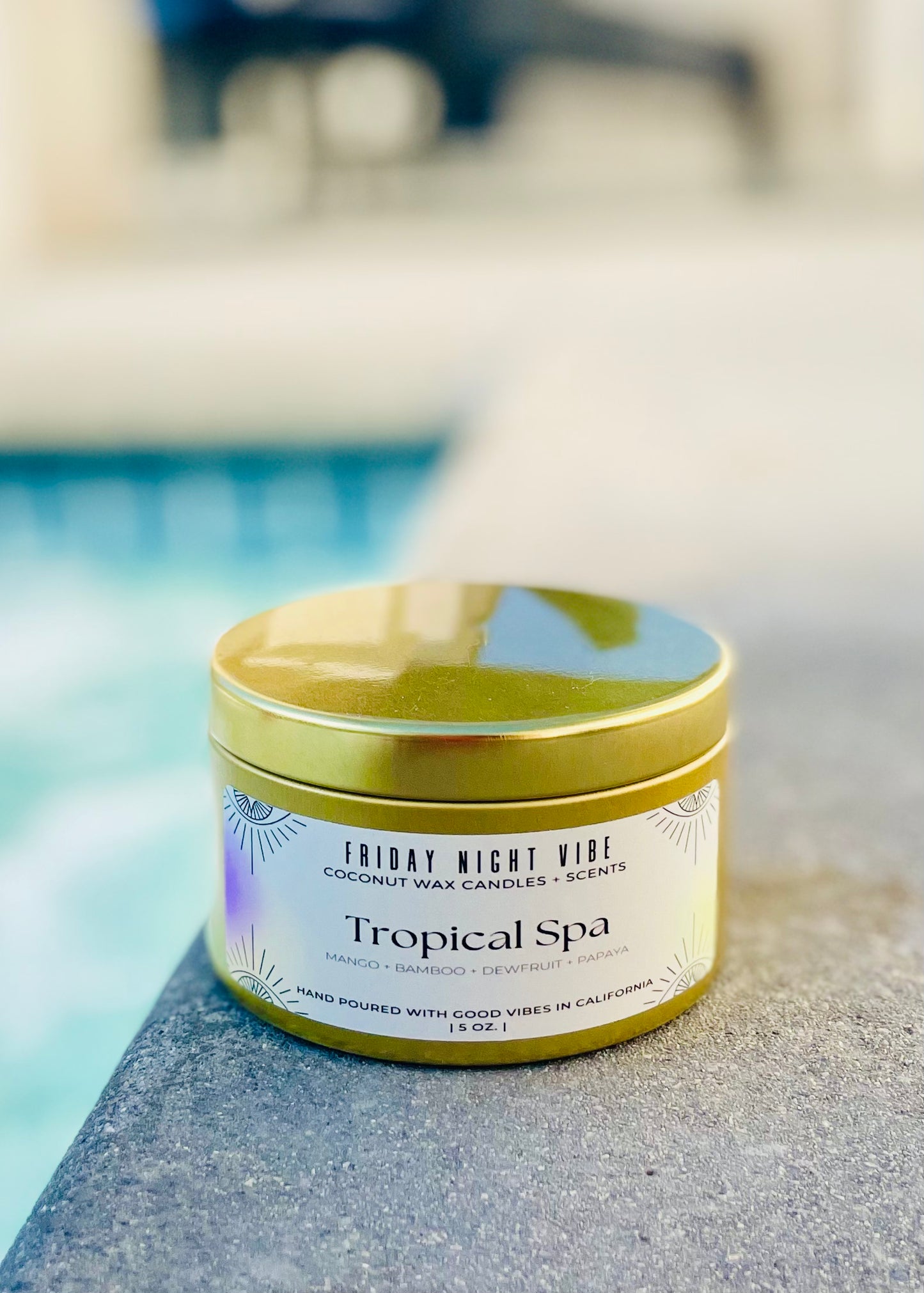 Tropical Spa ~ Travel Candle
