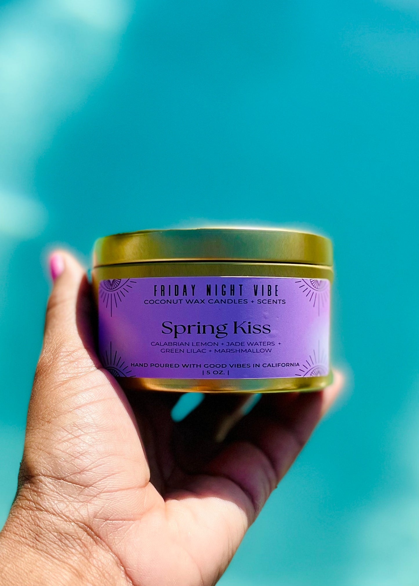 Spring Kiss ~ Travel Candle