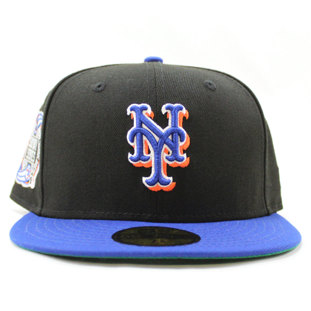 New York Mets Subway Series 59Fifty New Era Fitted Hat (Black Blue Gre