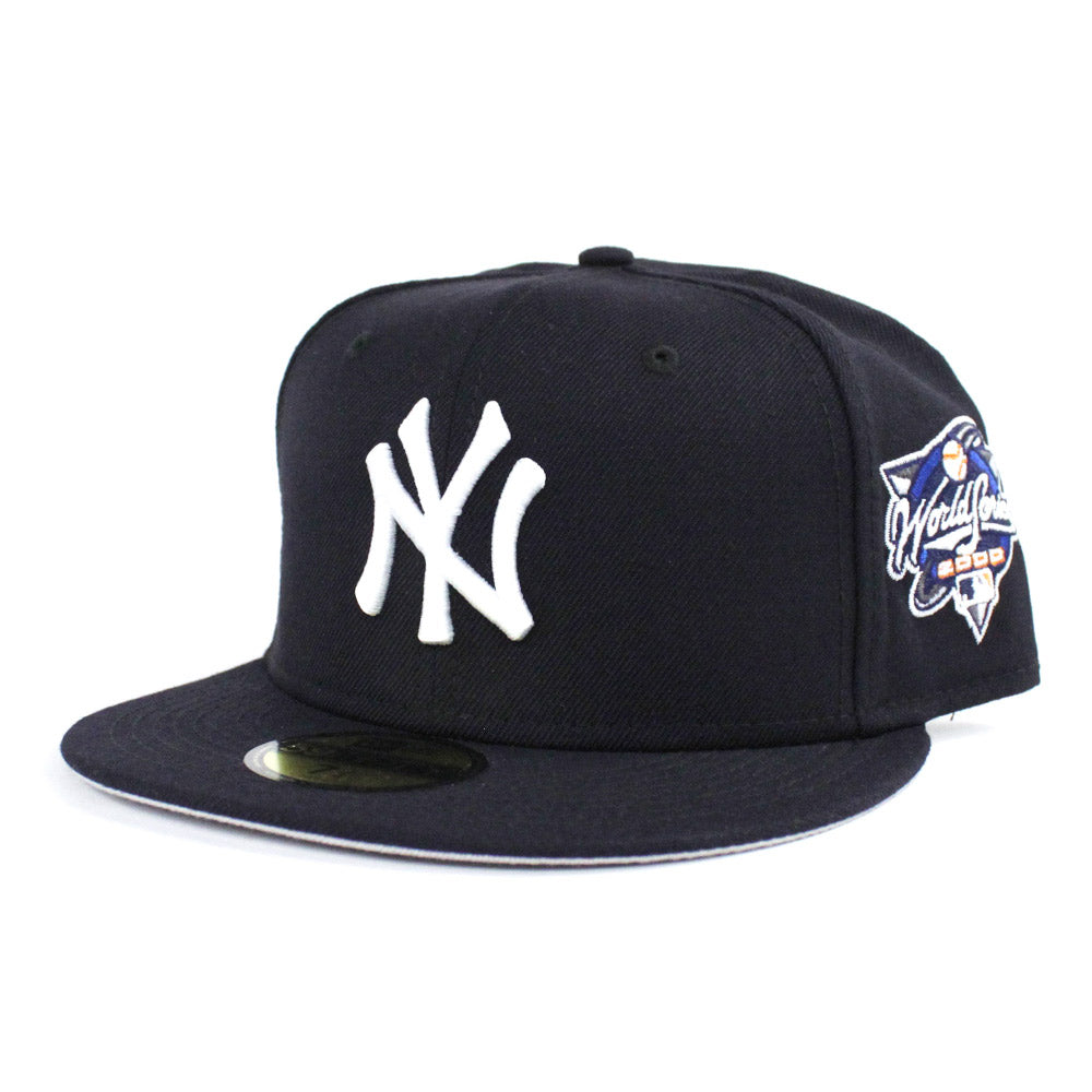 New York Yankees 2000 World Series 59Fifty New Era Fitted Hats (Navy