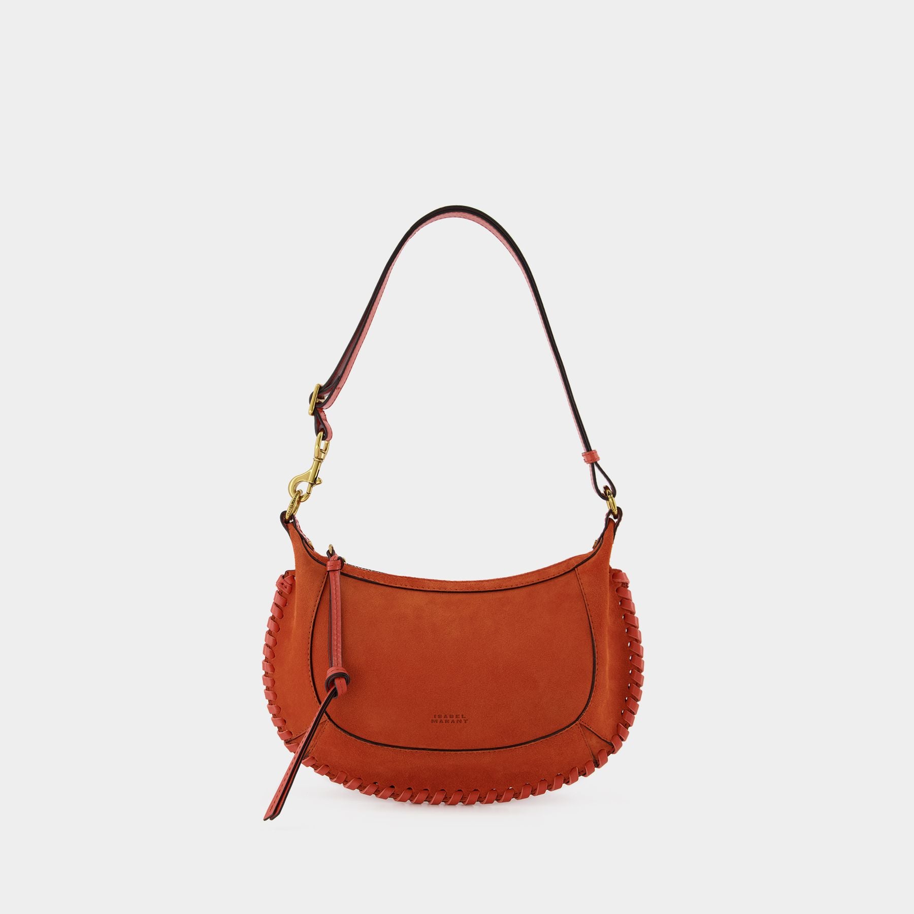 Oskan Moon Hobo Bag - Isabel Marant Orange Leather