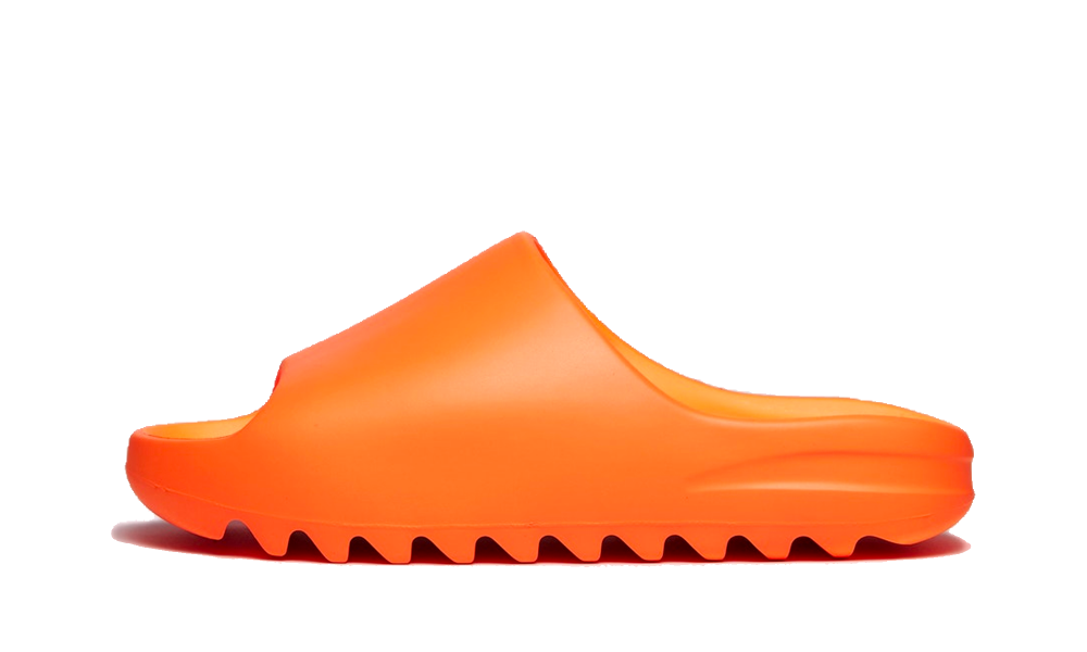 orange slides yeezy