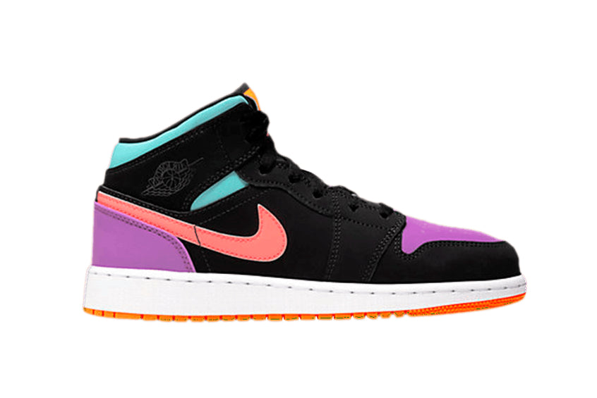 air jordan one mid multicolor pastel