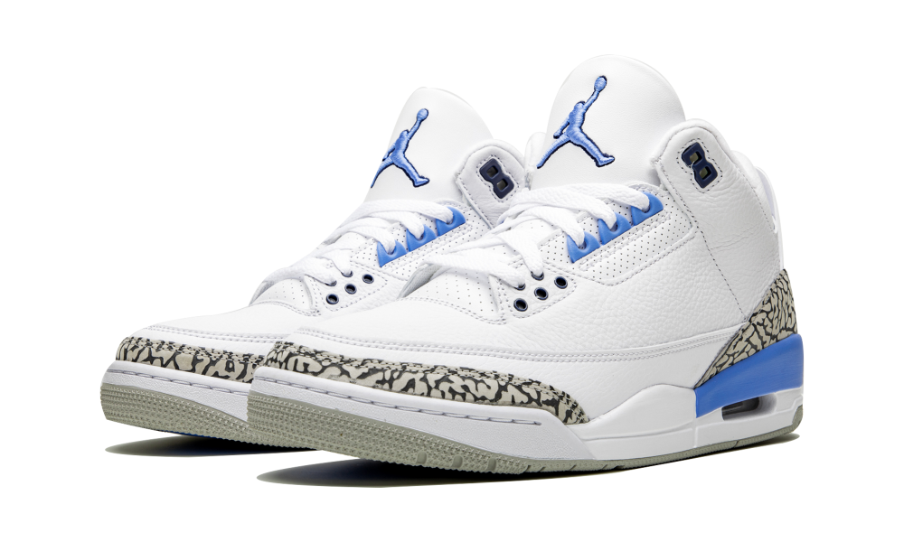 jordan 3 unc 2020