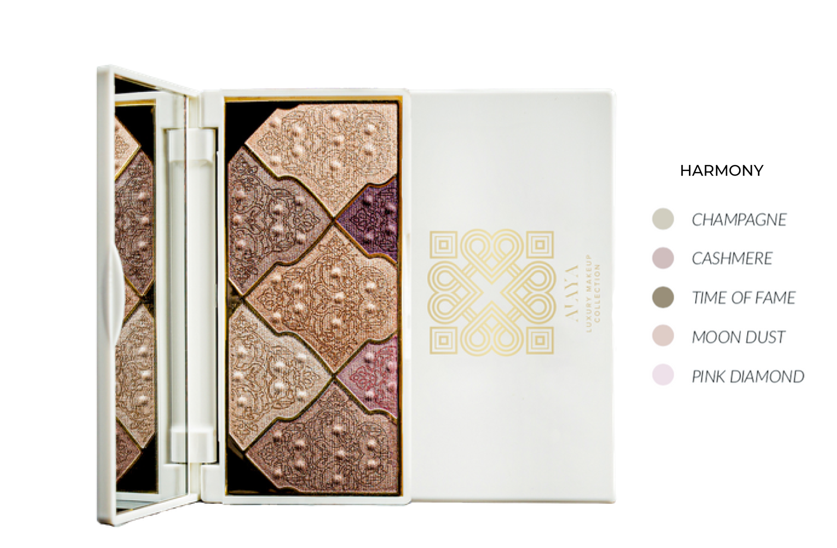 Alaya Eyeshadow Pallet - Harmony - SecretGardenChina