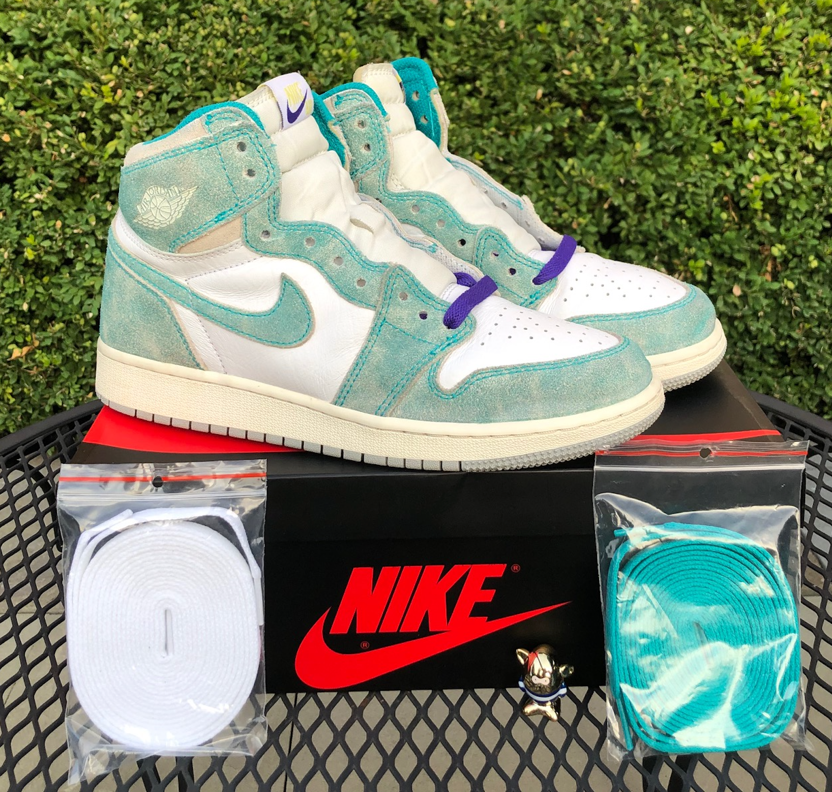 used turbo green jordan 1