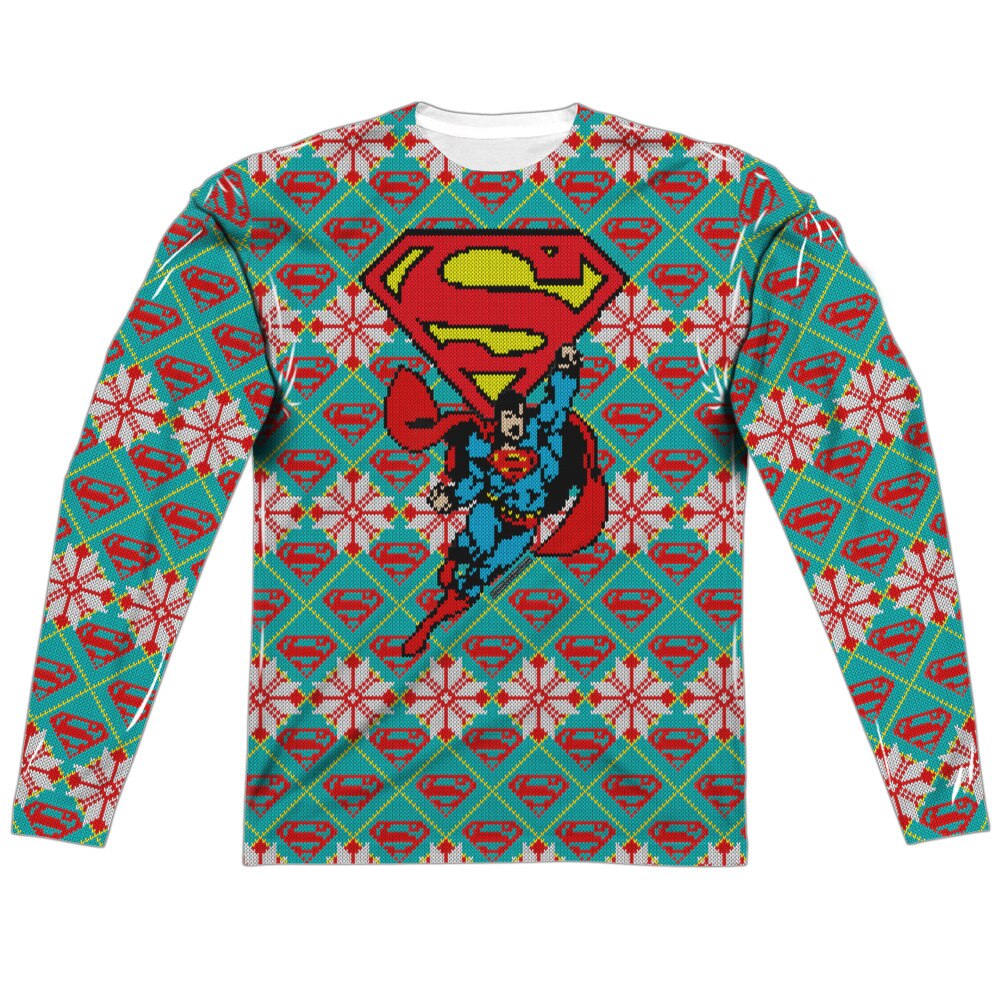 superman xmas sweater