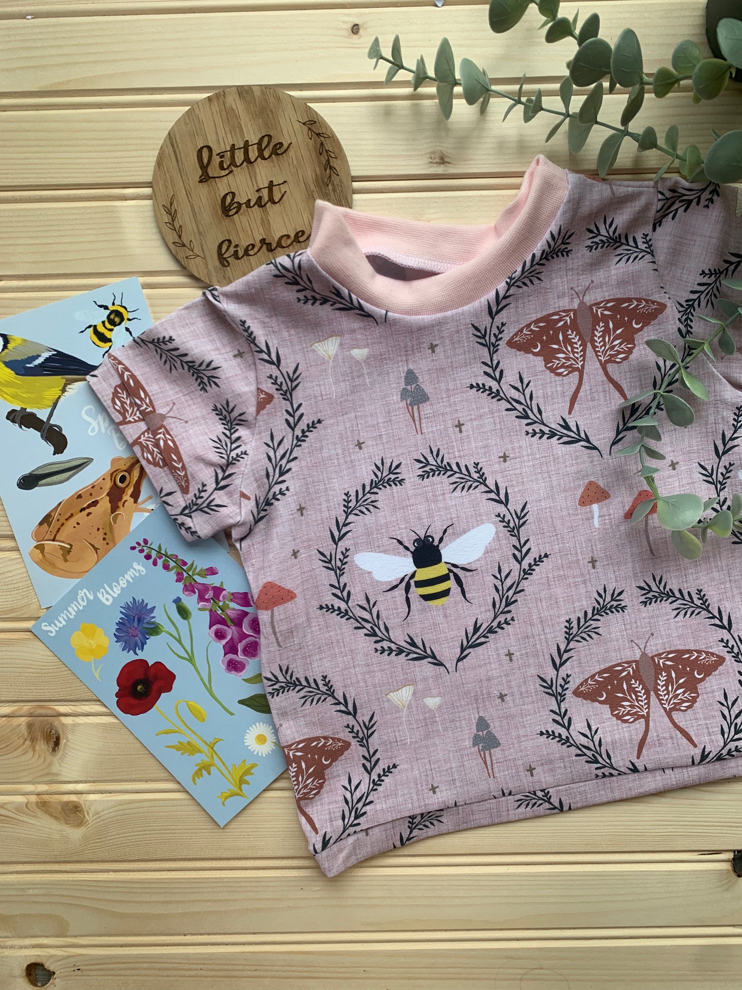 Bees & Butterlfies Short Sleeve Tees