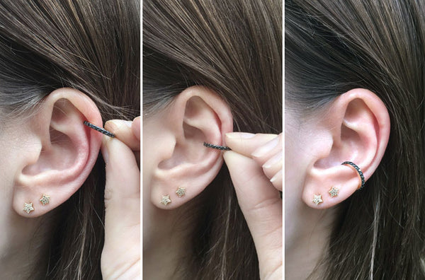How to put on your ear cuff