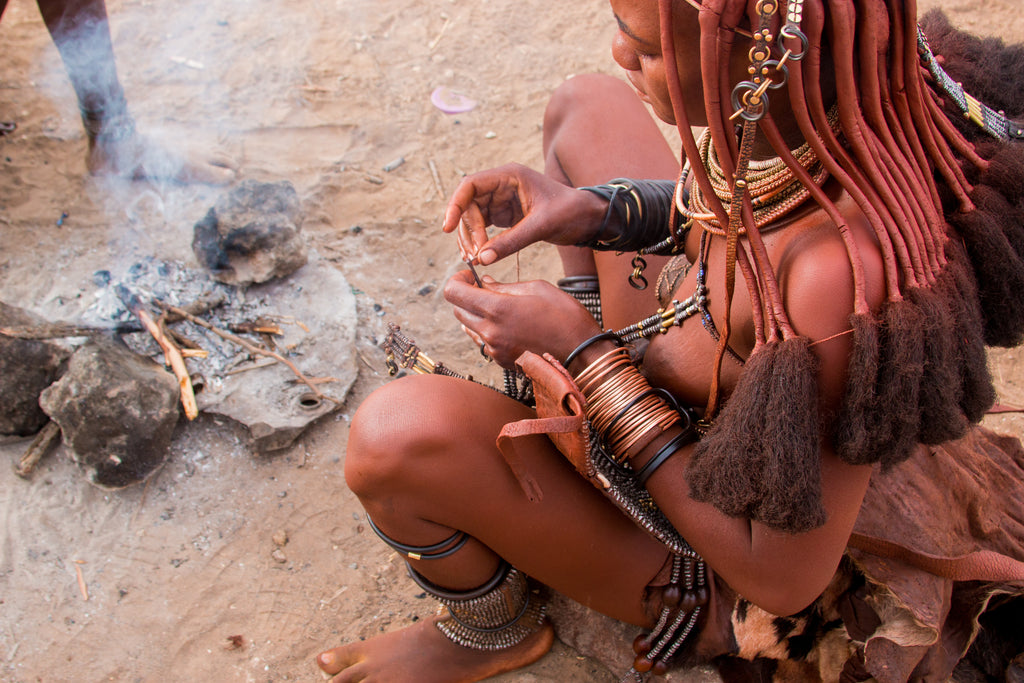 Jewellery of the Himba Tribe Namibia