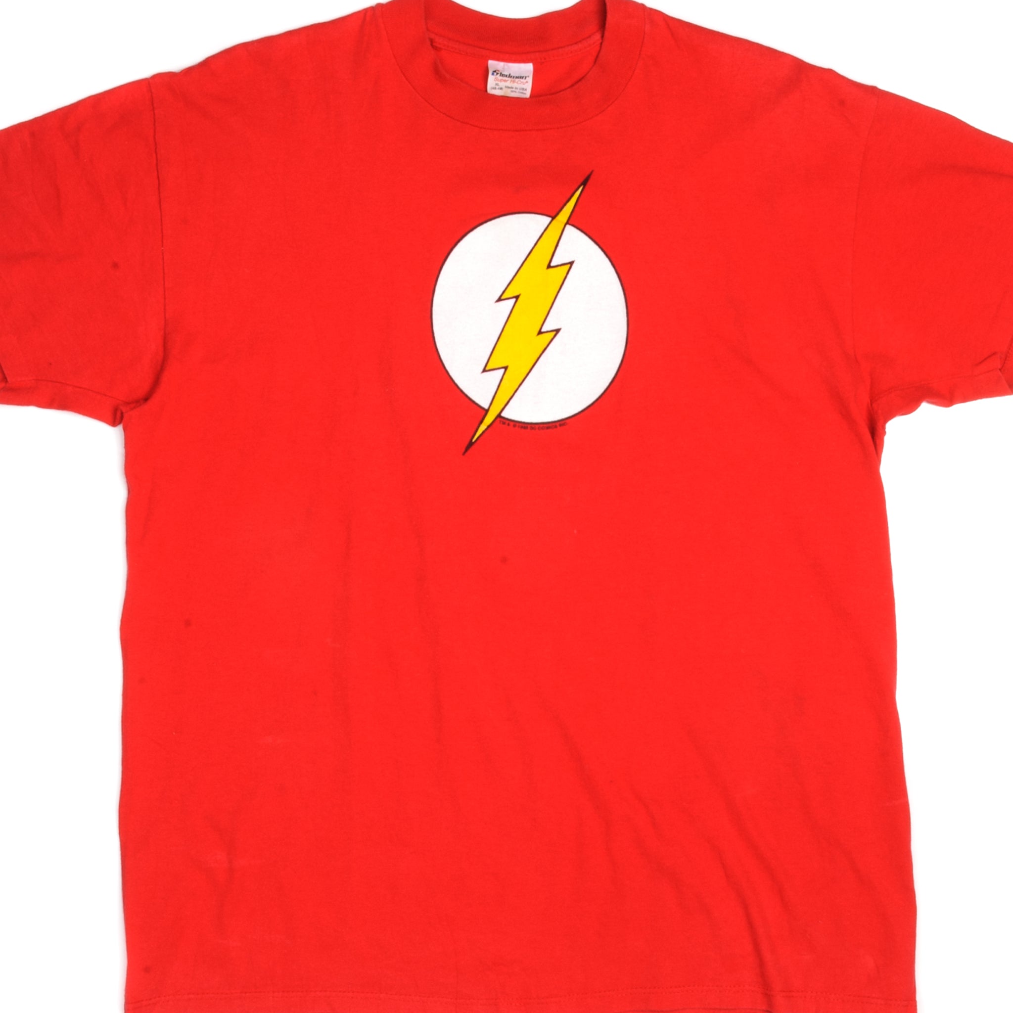 Cusco Ministerie matchmaker VINTAGE THE FLASH DC COMICS TEE SHIRT 1988 SIZE LARGE MADE IN USA – Vintage  rare usa