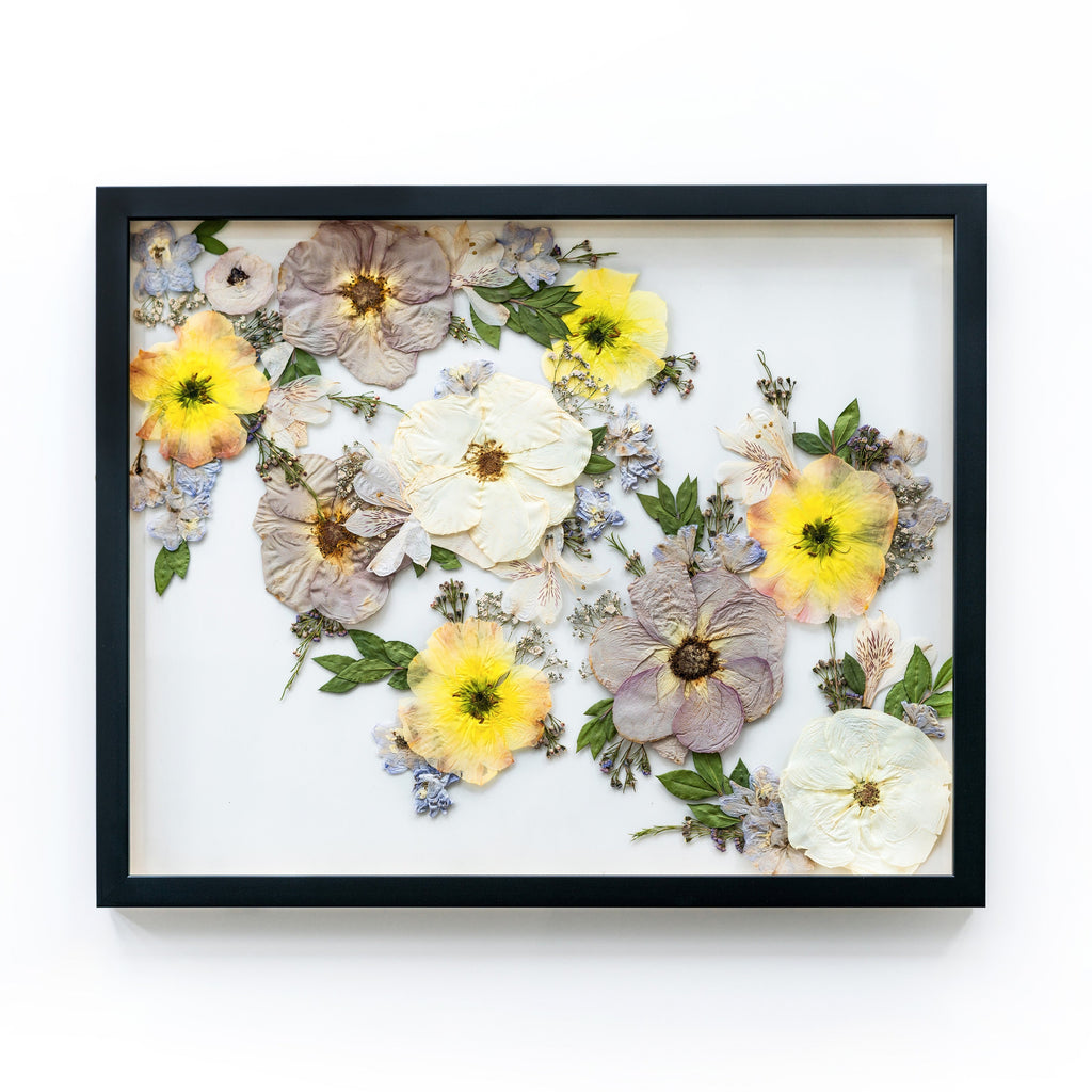 Antique White Abstract frame design