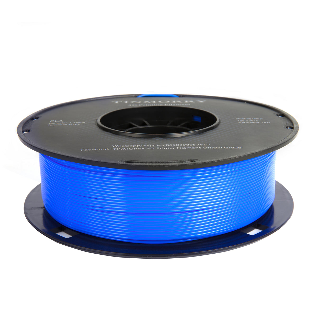1,75 mm Bleu royal TINMORRY Filament PLA pour imprimante 3D 1 kg 1 Bobine 