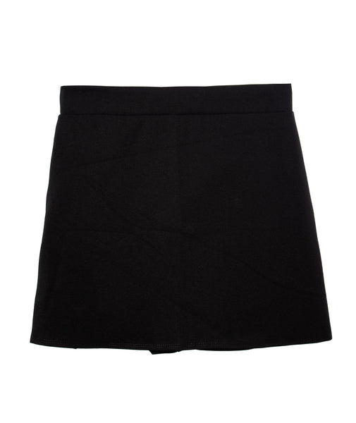 black envelope skirt