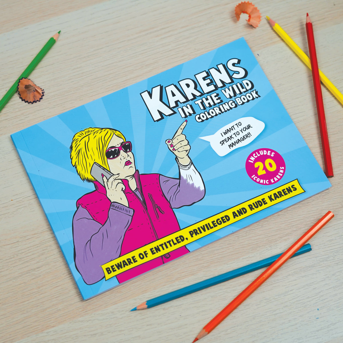 Karens in the Wild Coloring Book | Bubblegum Stuff