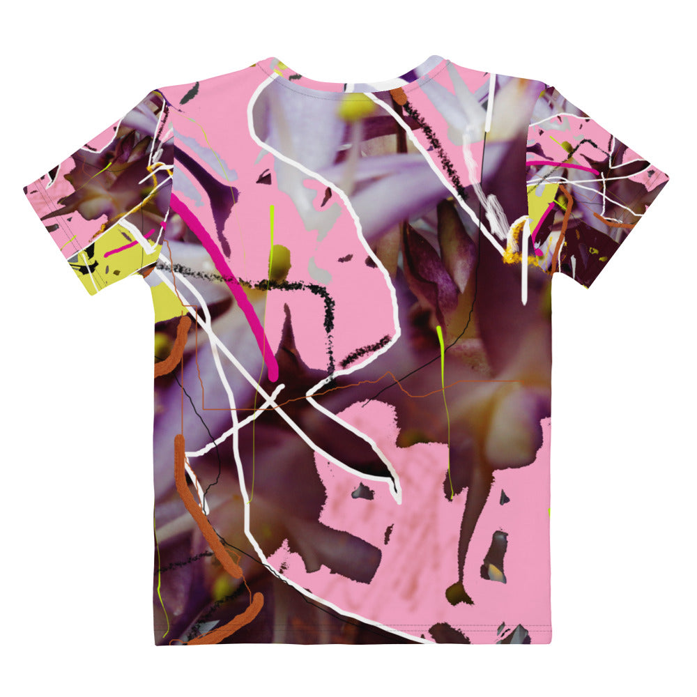 Purple Flower,| Women's T-shirt