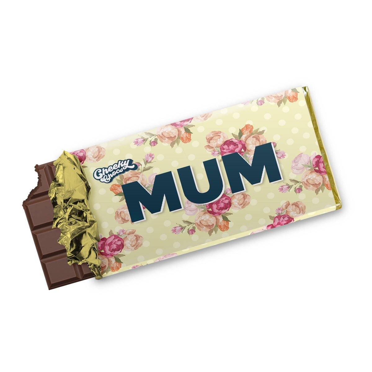 Mum Novelty Chocolate Wrapper Cheeky Chocs 5566