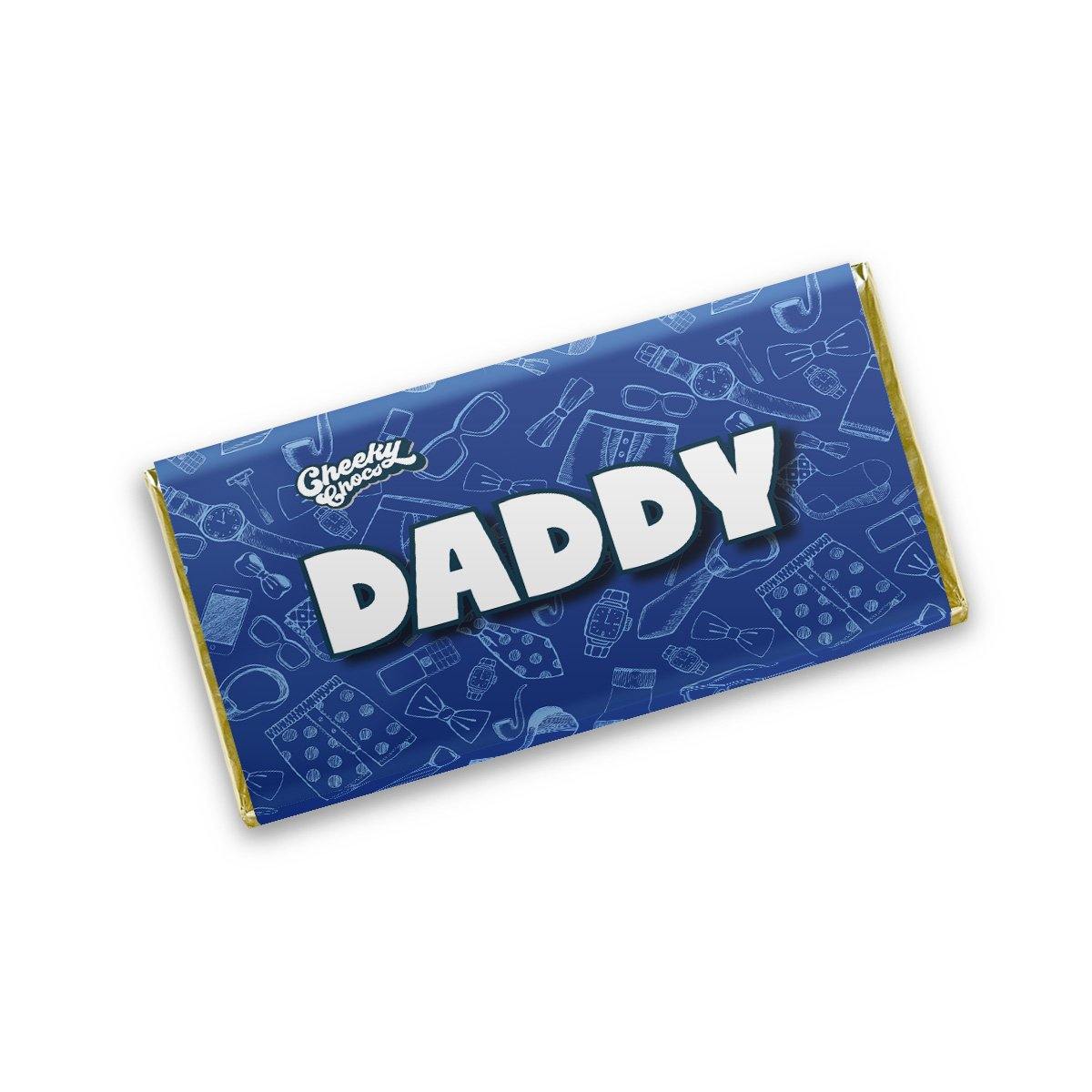 Daddy Novelty Chocolate Wrapper Cheeky Chocs 4576