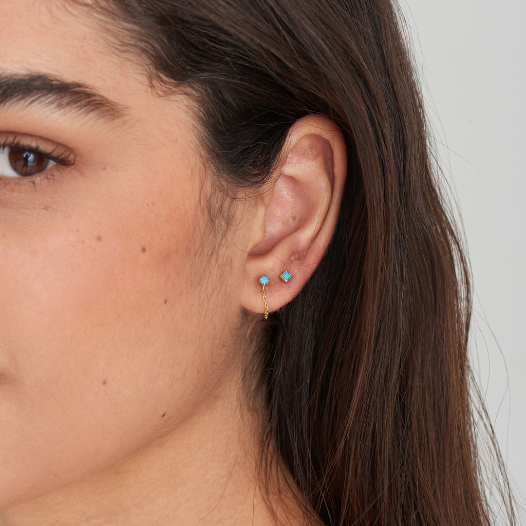 J&CO Jewellery Little Sleeper Hoop Earrings