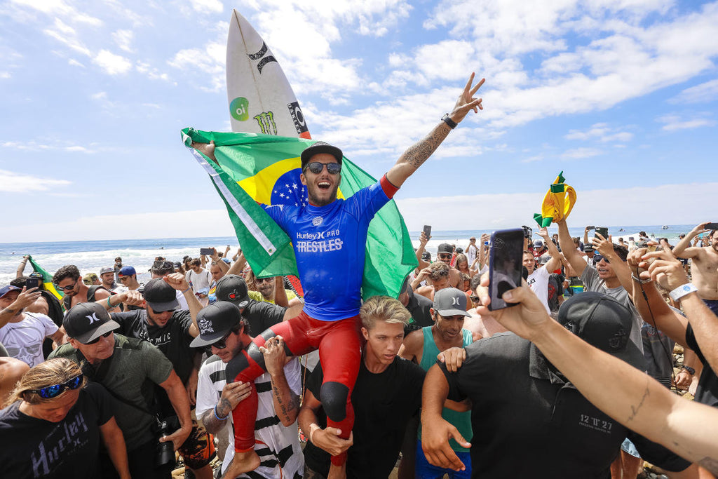 Filipe Toledo Wins Hurley Pro Trestles 2017 © WSL / Sean Rowland