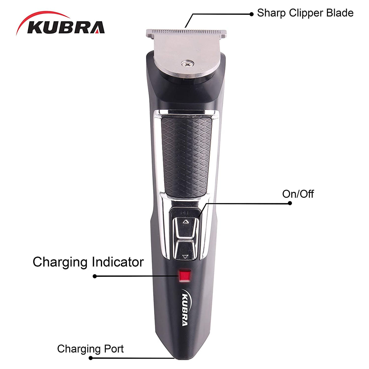 kubra trimmer charging time