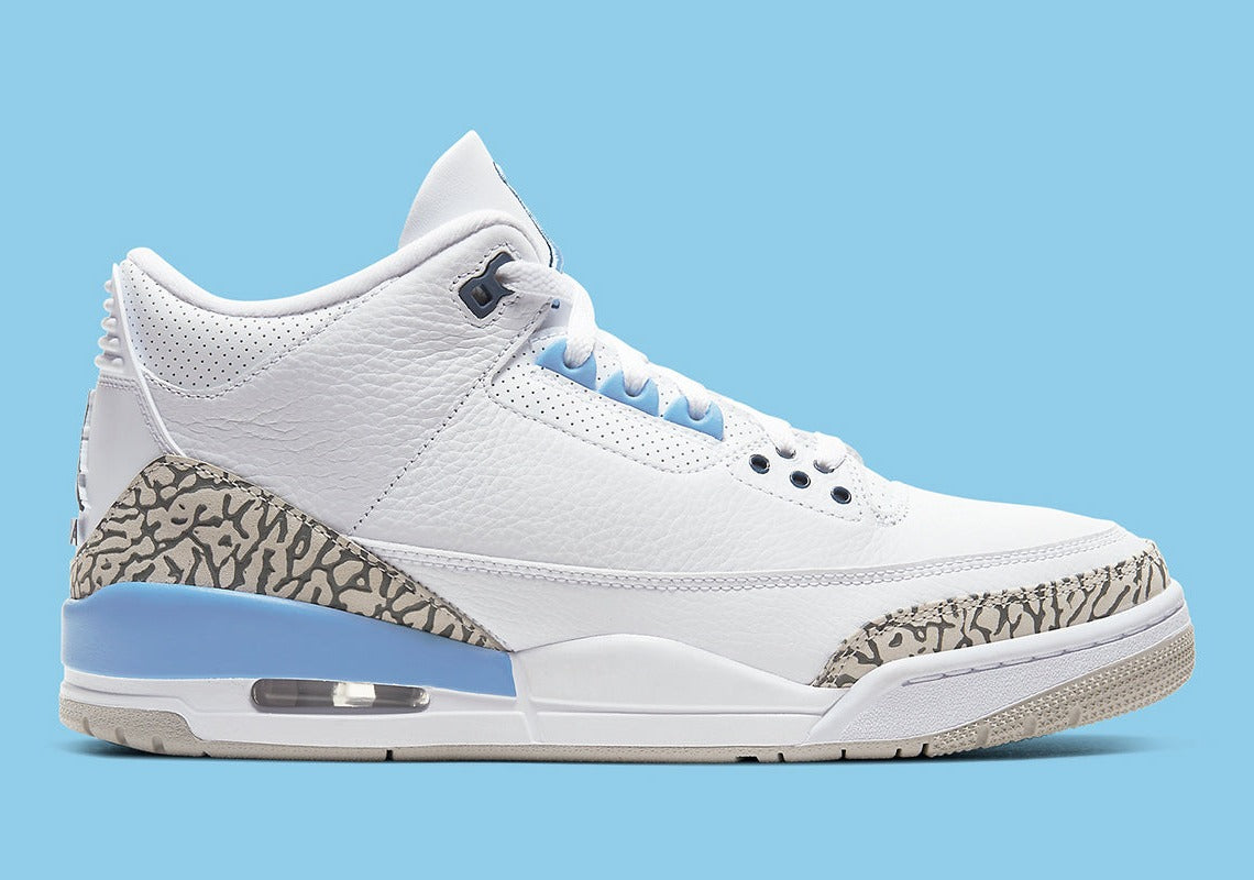 jordan 3 retro unc 2020