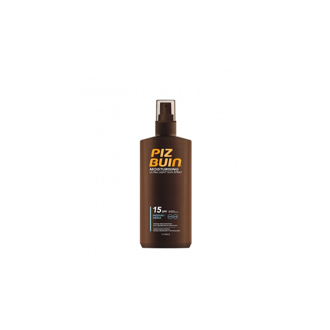 Piz Buin Moisturizing Ultra Sun Spray SPF15 200ml – SkinLovers