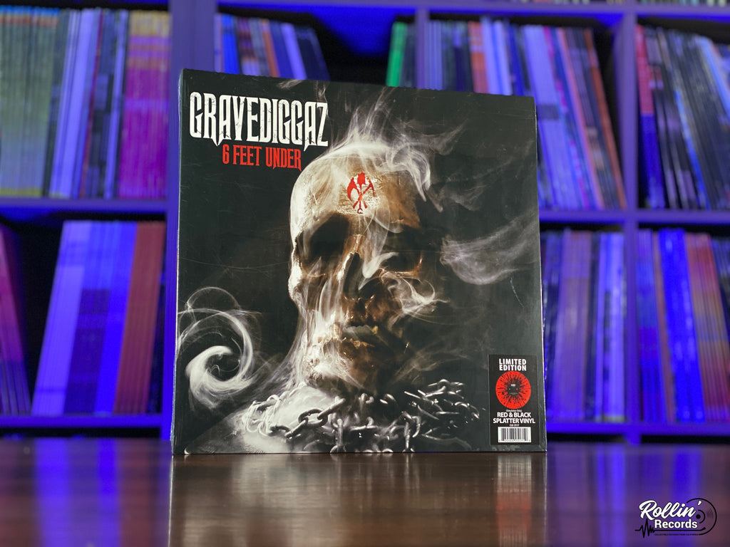 Gravediggaz - 6 Feet Under (Red & Black Splatter) – Rollin' Records