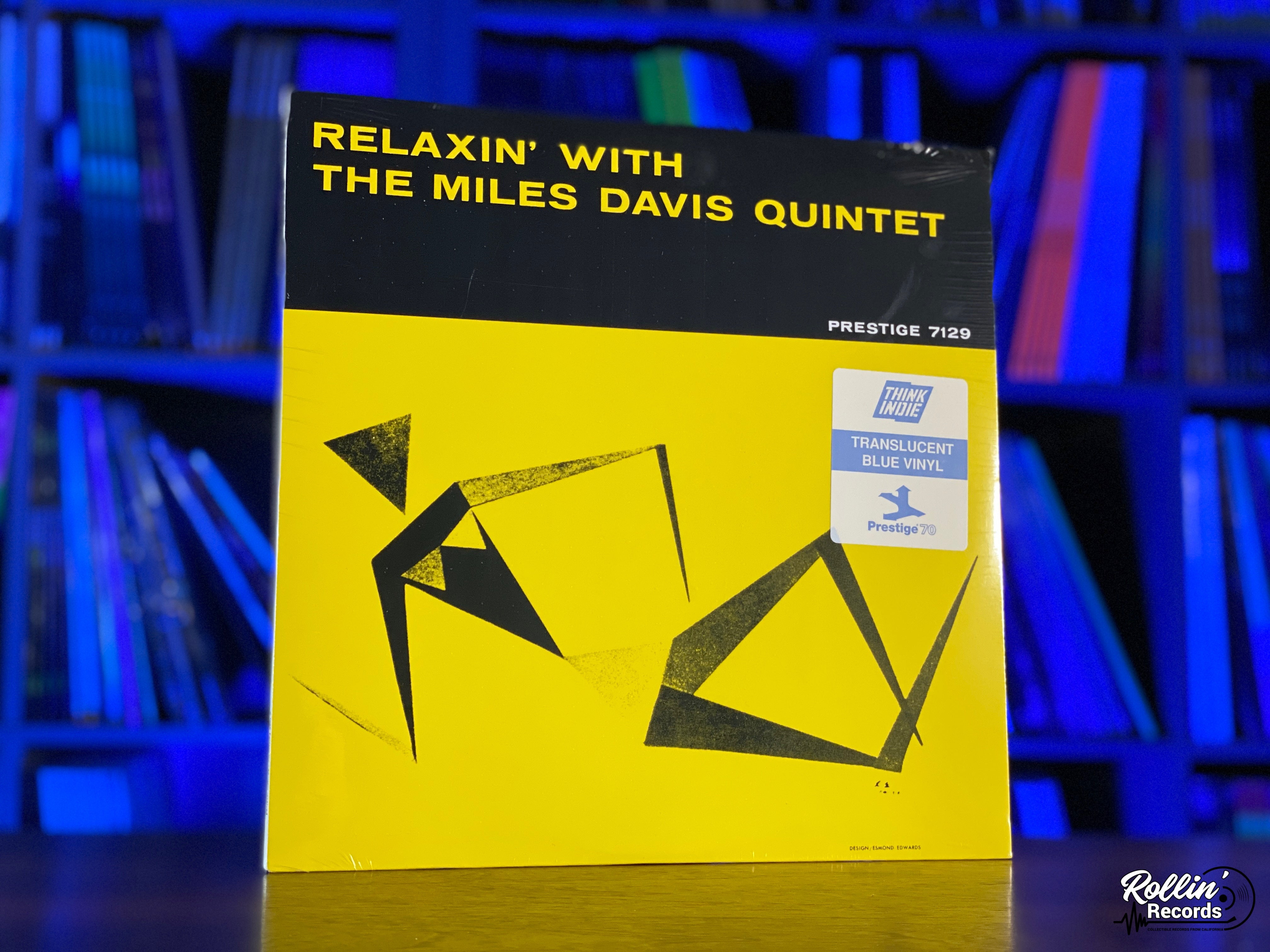 Miles Davis - Relaxin With The Miles Davis Quintet (Indie Exclusive Blue  Vinyl)