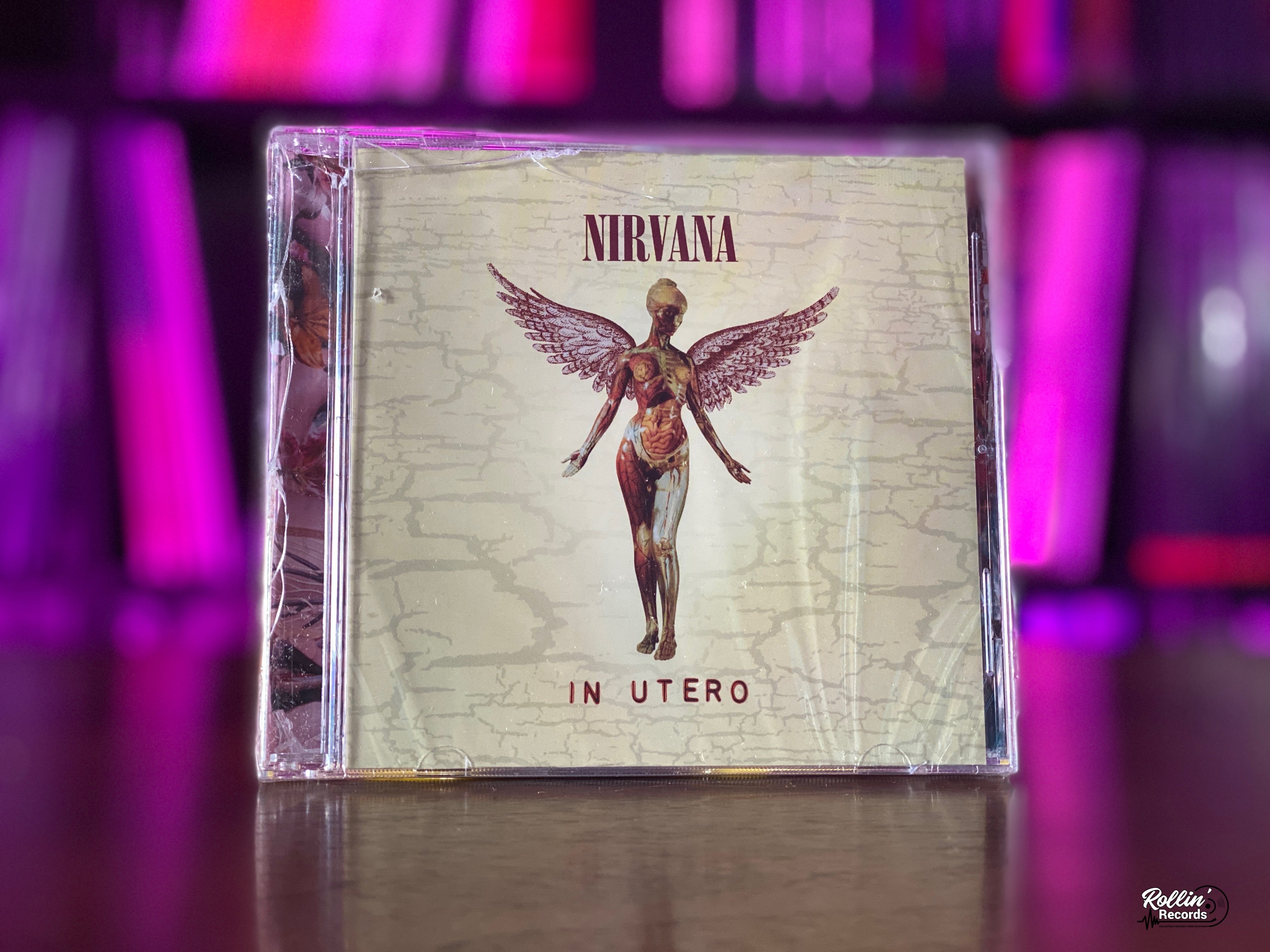 Nirvana/In Utero LP レコード 1993年オリジナル レア盤 - 洋楽