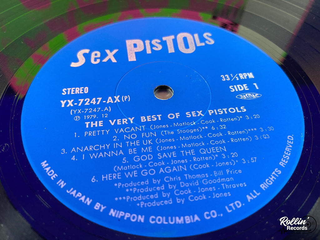 Sex Pistols – The Very Best Of Sex Pistols And We Don't Care YX-7247 Japan  OBI