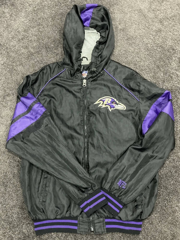 Vintage Reebok Baltimore Ravens NFL Half-zip Jacket 90s