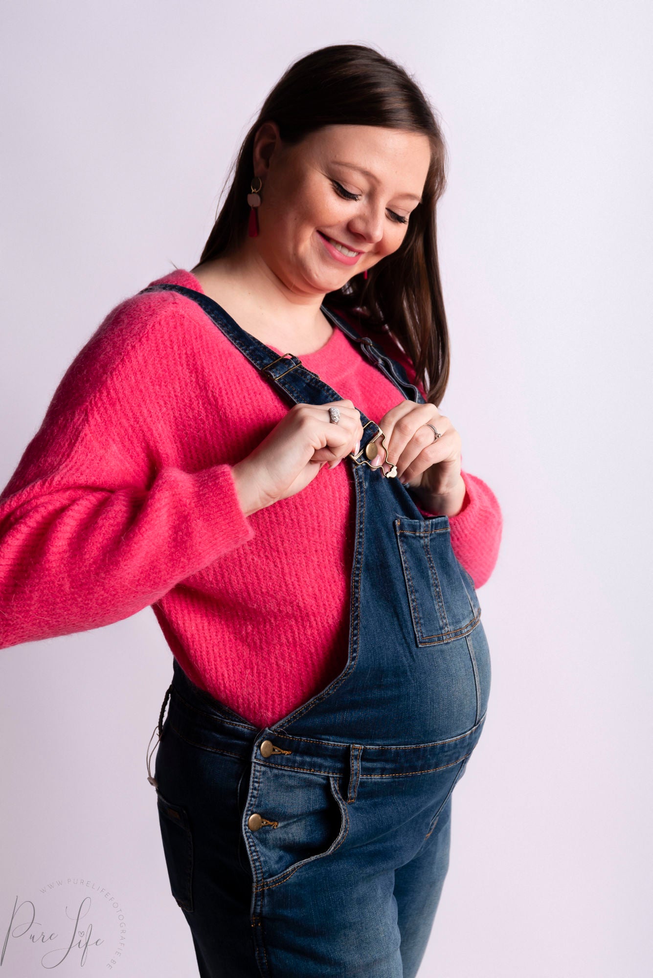 Denim overalls indigo – zwangerschapsboetiek