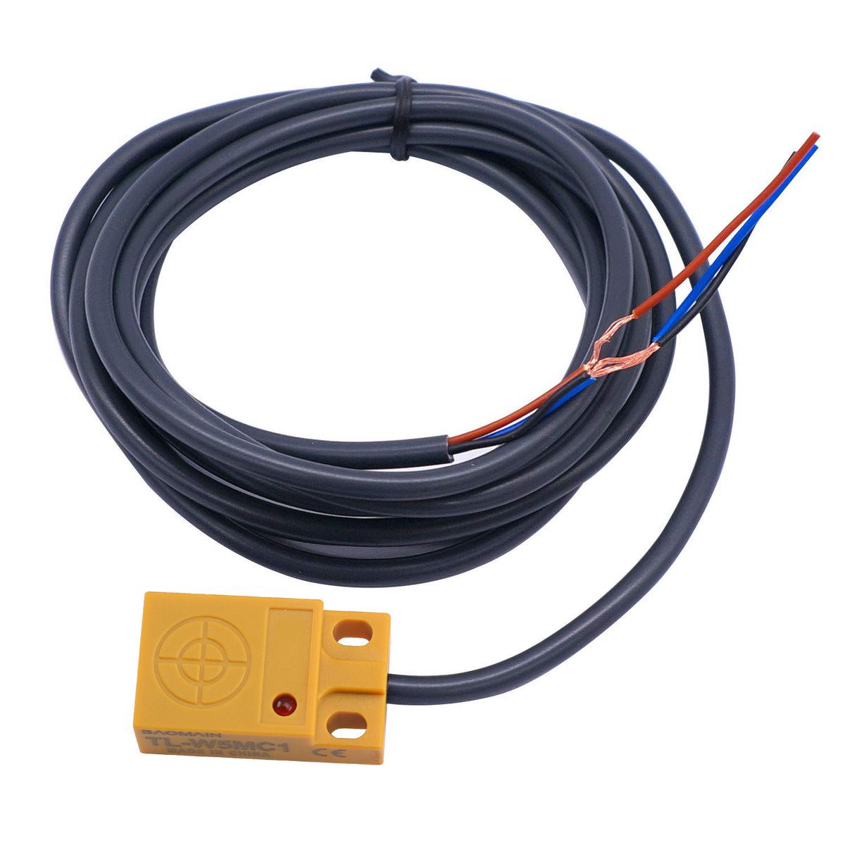 elektrode Postbode Omkleden Baomain Inductive Proximity Sensor Switch TL-W5MC1 5mm NPN NO DC12-24V –  BAOMAIN