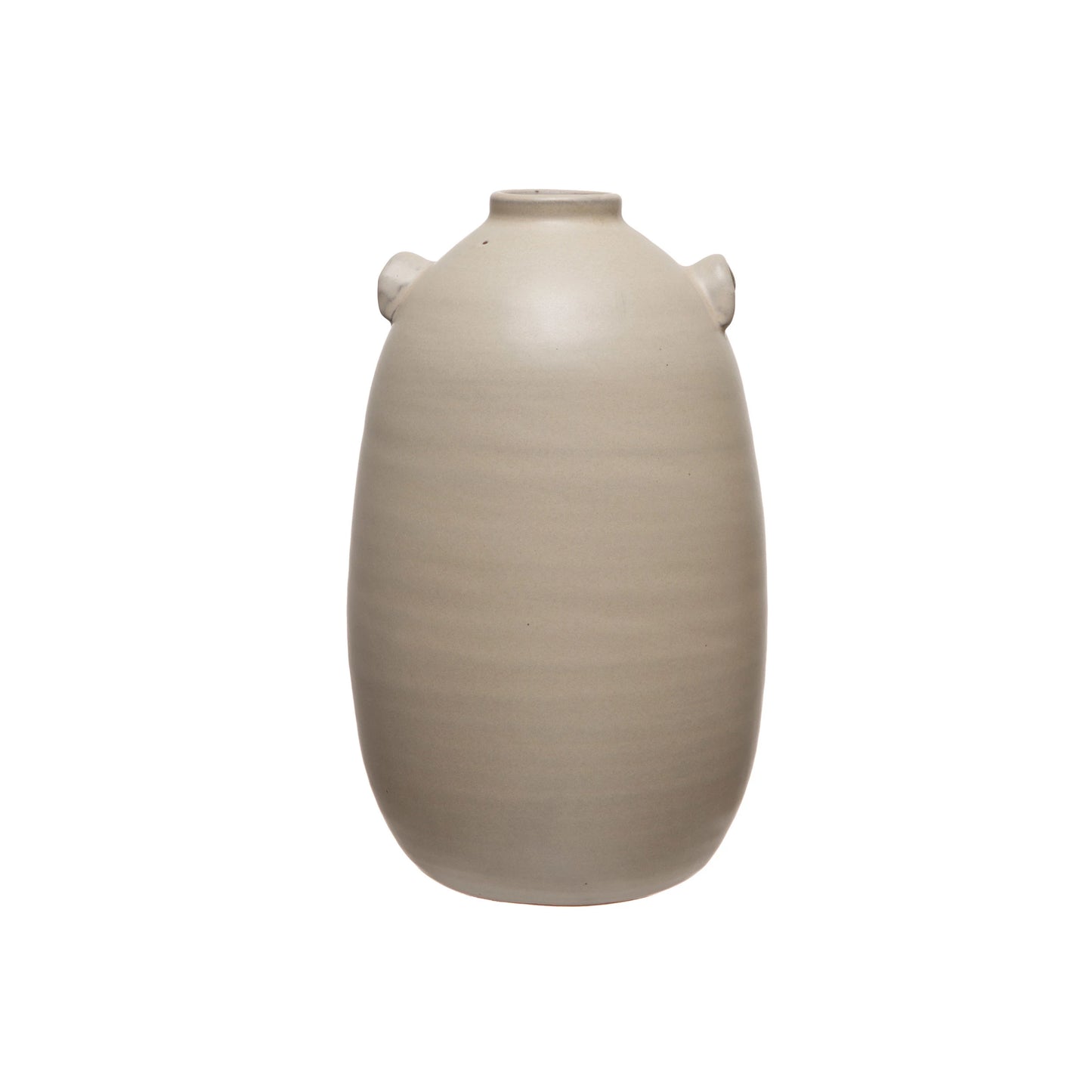 Modern Matte taupe vase