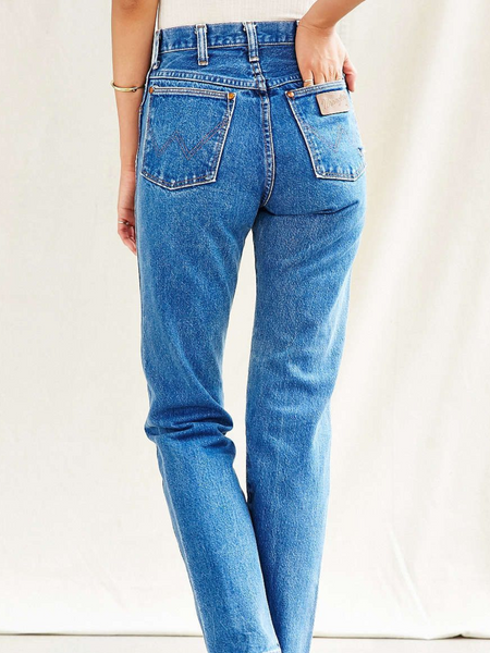 Vintage WRANGLER Jeans High Waist Denim 