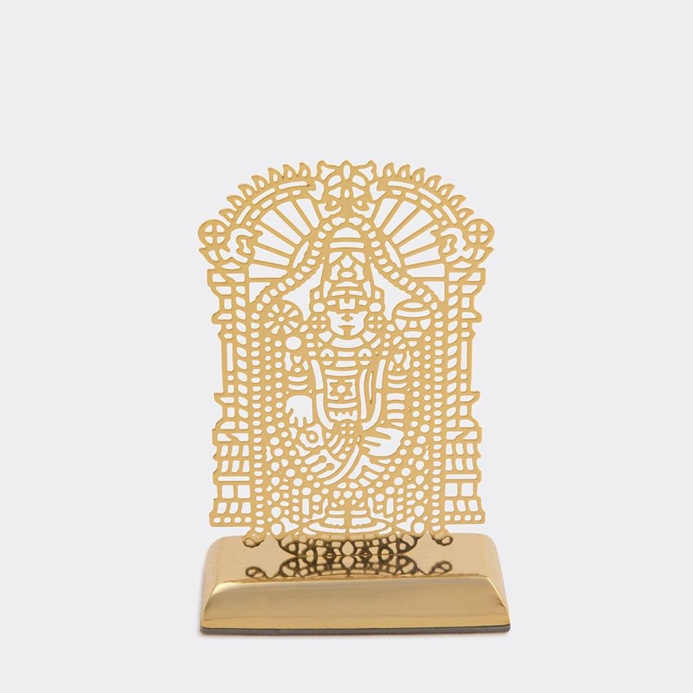 Car Dashboard Stand Goldplated - Sri Balaji