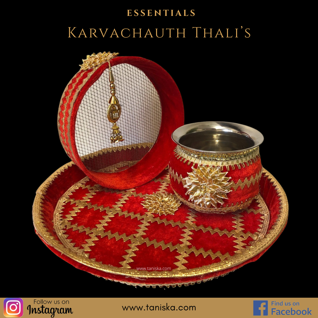 Karvachauth Bundle (Karwa Chauth) - Royal Red