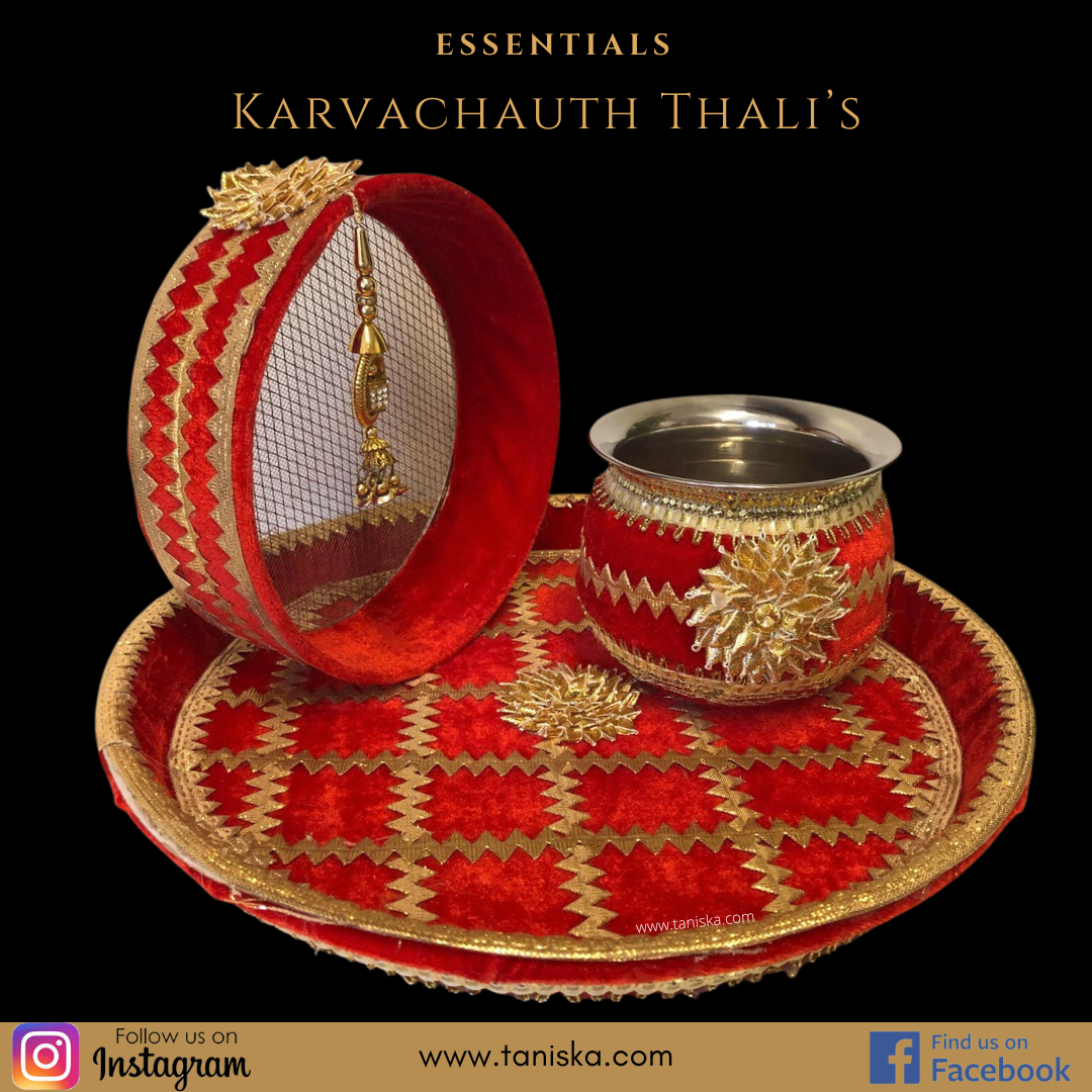Karvachauth Bundle (Karwa Chauth) - Royal Red