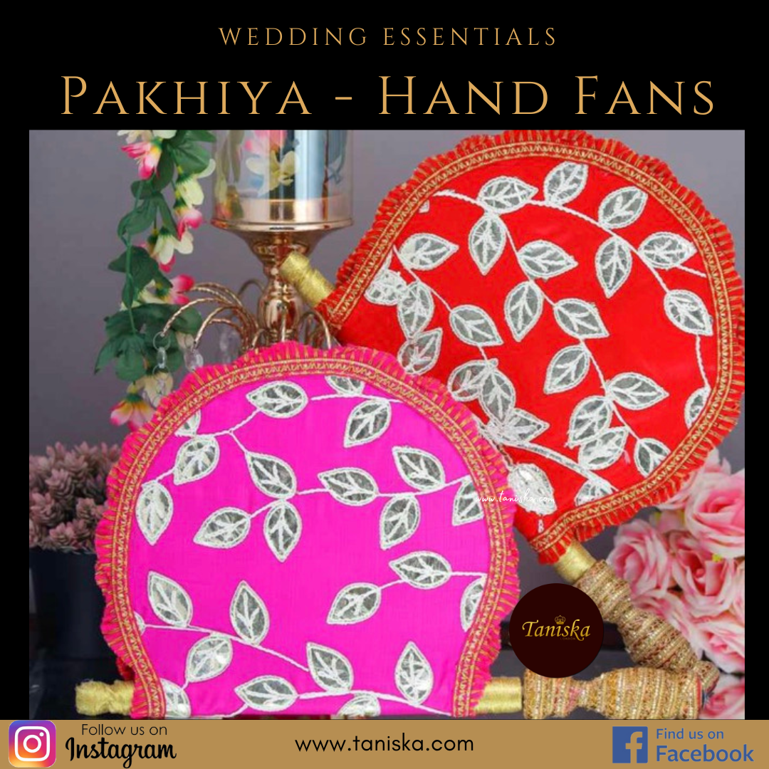 Punjabi Pakhi (Hand Fans) - Pack of 2 - Available for Pre-Order!