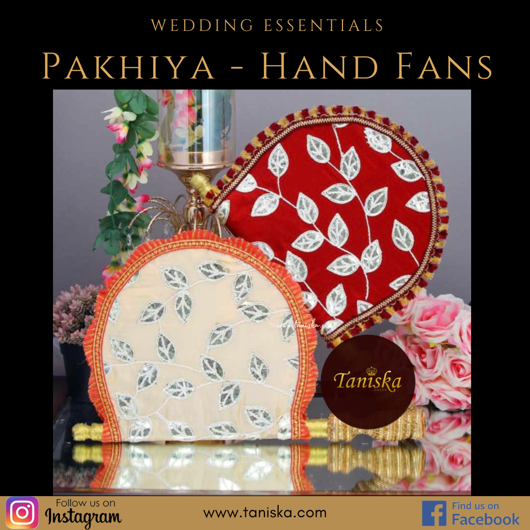 Punjabi Pakhi (Hand Fans) - Pack of 2 - Available for Pre-Order!