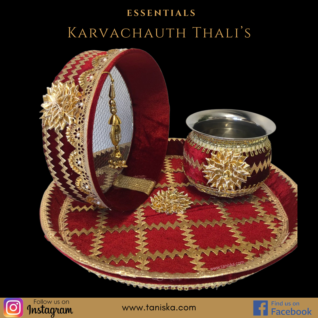 Karvachauth Bundle (Karwa Chauth) - Royal Maroon