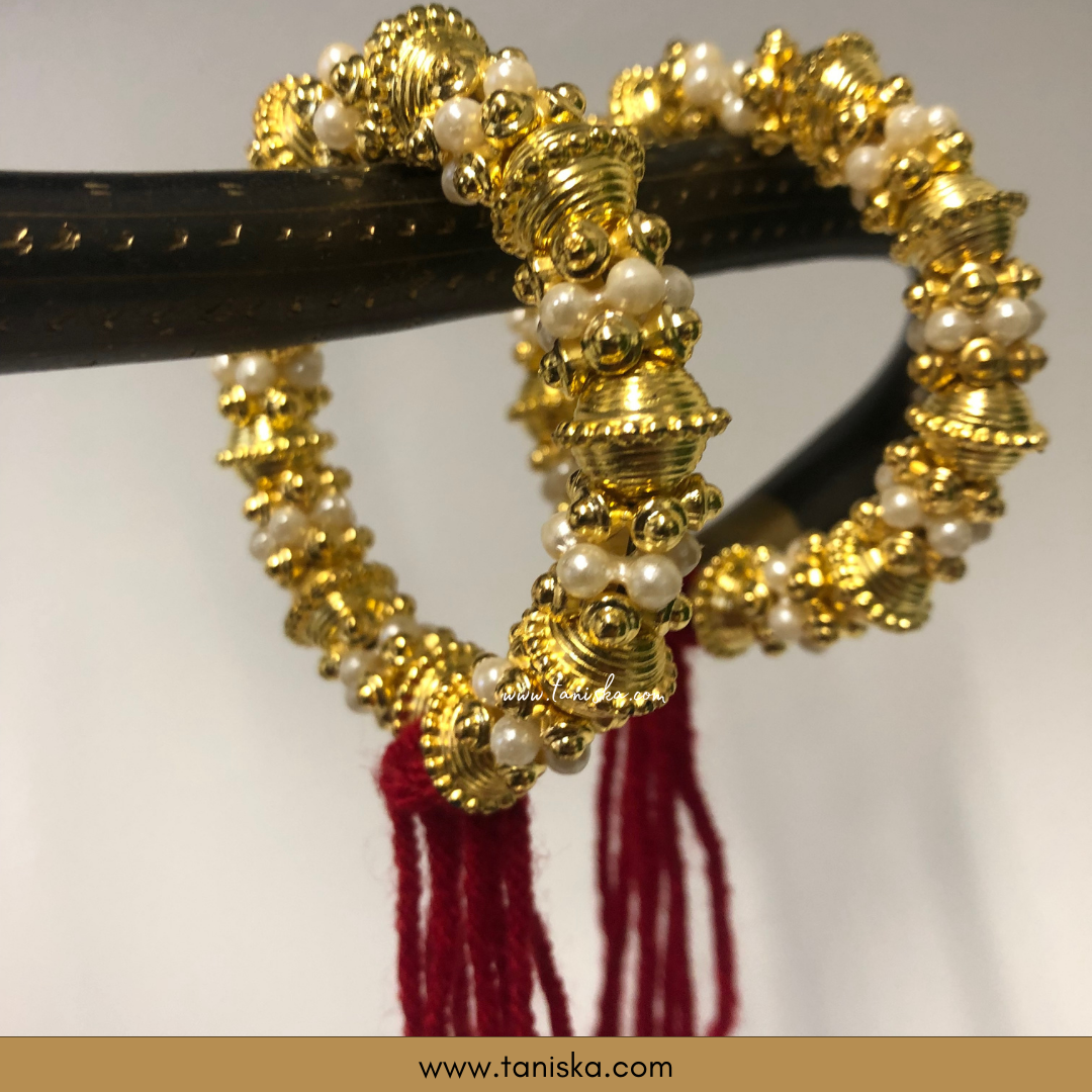 Mayian Ganey for Bride/Groom/Guests - Golden/Maroon