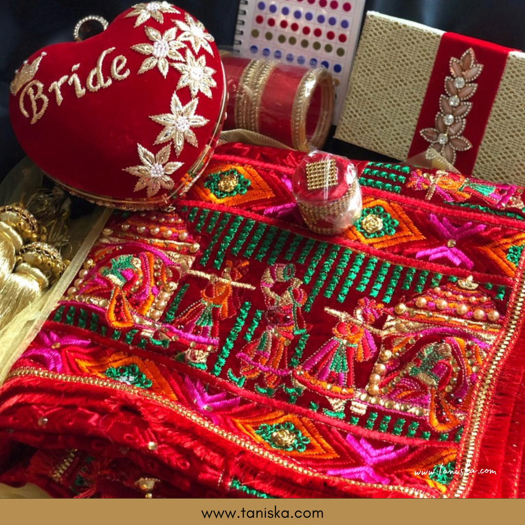 Novelty Bridal Gift Hamper Gift Set - Perfect Gift for: Roka, Kurmai, Shagun, Shaadi, Walima