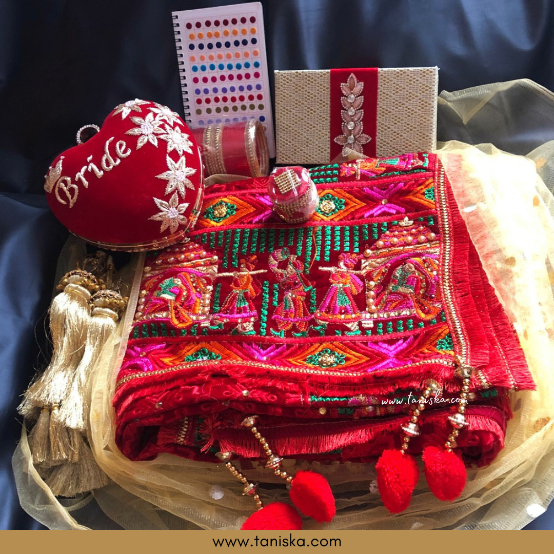 Novelty Bridal Gift Hamper Gift Set - Perfect Gift for: Roka, Kurmai, Shagun, Shaadi, Walima