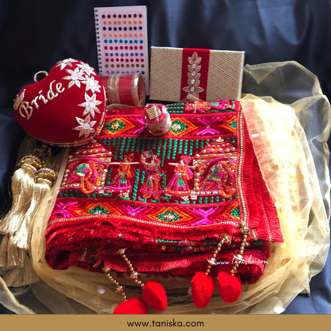 Novelty Bridal Gift Hamper Gift Set - Perfect Gift for: Roka, Kurmai, Shagun, Shaadi, Walima